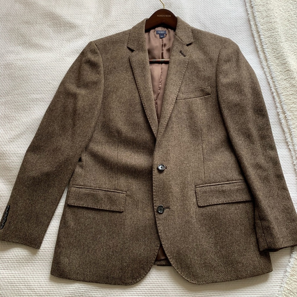 J.Crew Ludlow Yorkshire Tweed Blazer 40R